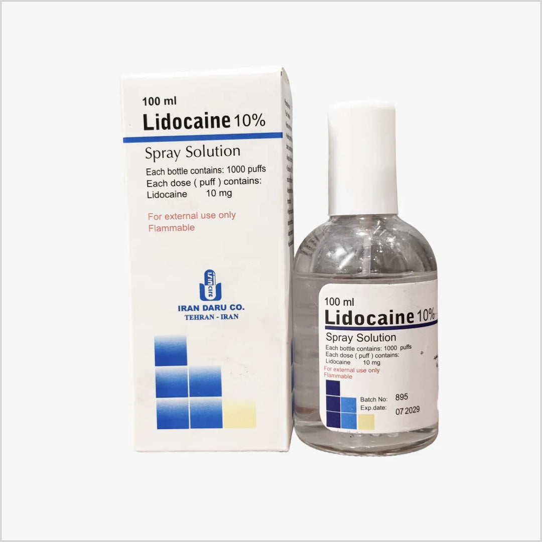 10% Lidocaine Numbing Spray Solution Price in Pakistan – Skinae