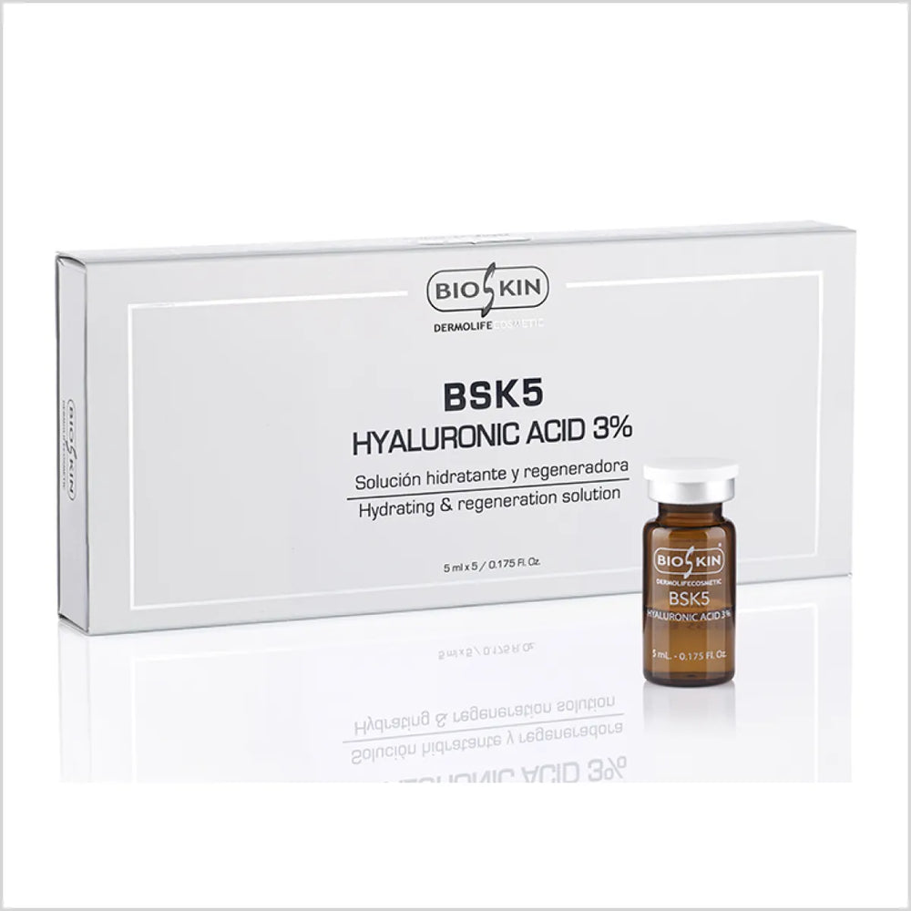 BSK5 - Hyaluronic Acid - Hydrating & Regenerating Solution - Box - Skinae.pk
