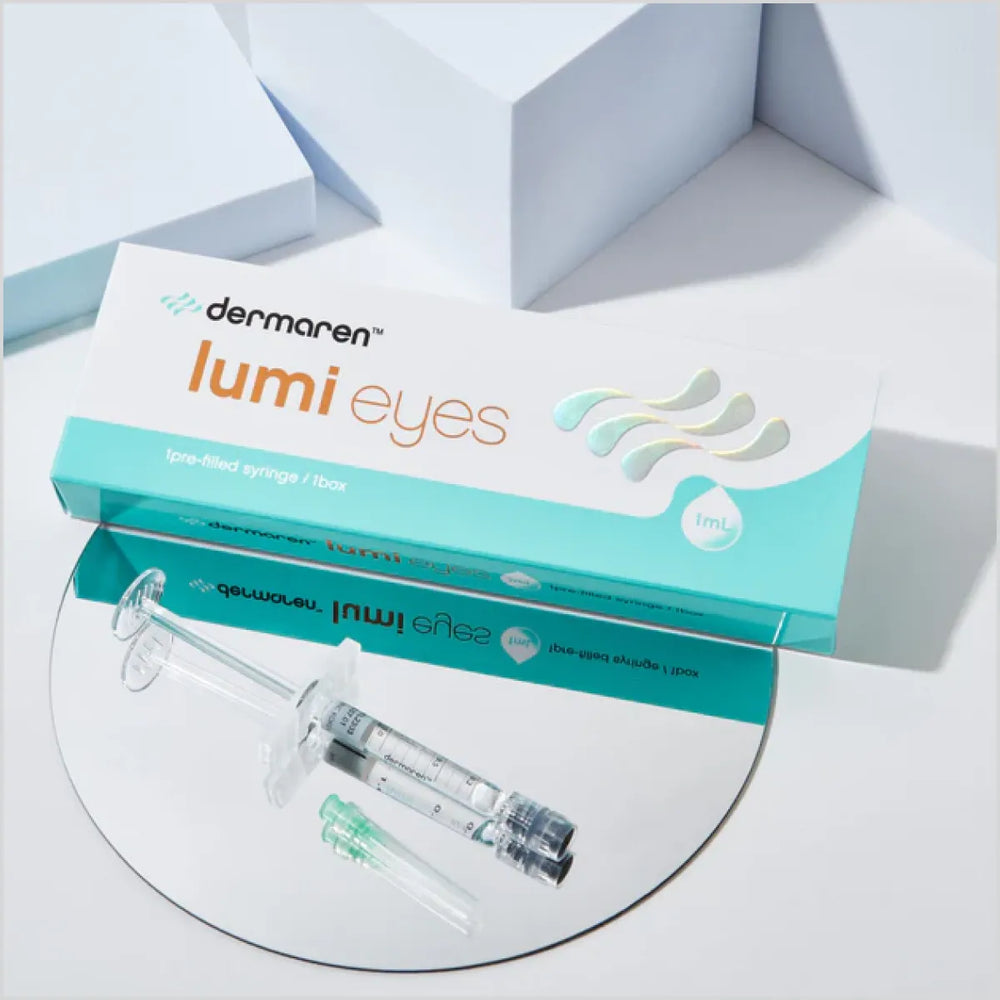 Dermaren Lumi Eyes - Under Eye Filler treatment in Pakistan top view- Skinae