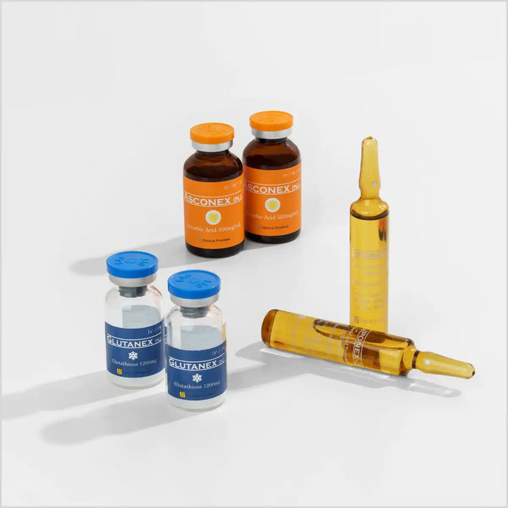 Glutanex 1200mg Skin Whitening Injections in Pakistan 10 sessions vials - Skinae