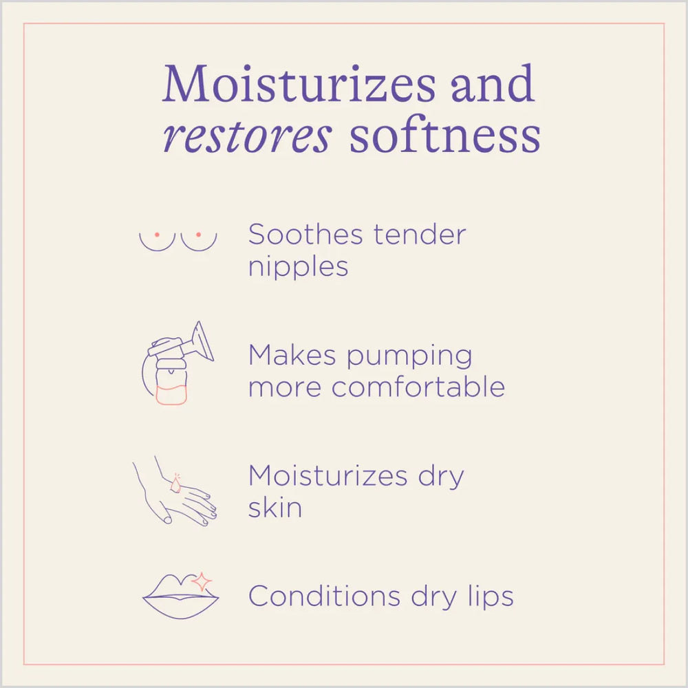 Lansinoh Organic Nipple Balm info chart - Skinae.pk