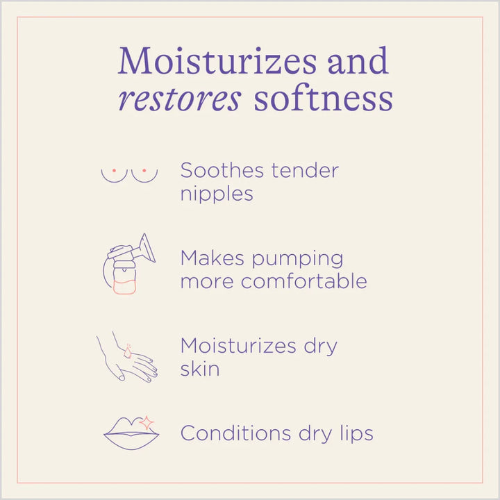 Lansinoh Organic Nipple Balm info chart - Skinae.pk