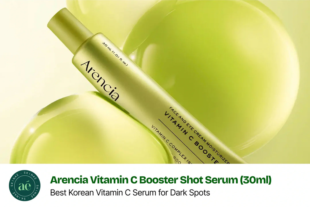 Arencia Vitamin C Booster Shot Serum 30ml Korean Vitamin C Serum for Dark Spots and Hyperpigmentation available at Skinae.pk