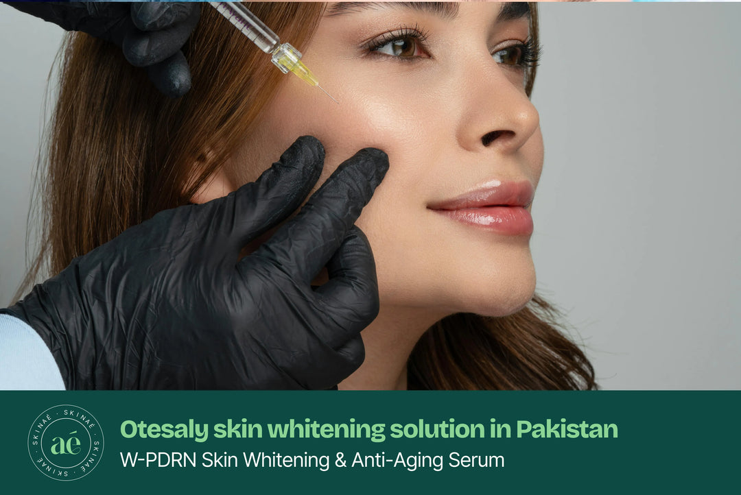 Korean skin whitening and anti-aging treatment with OTESALY in Pakistan