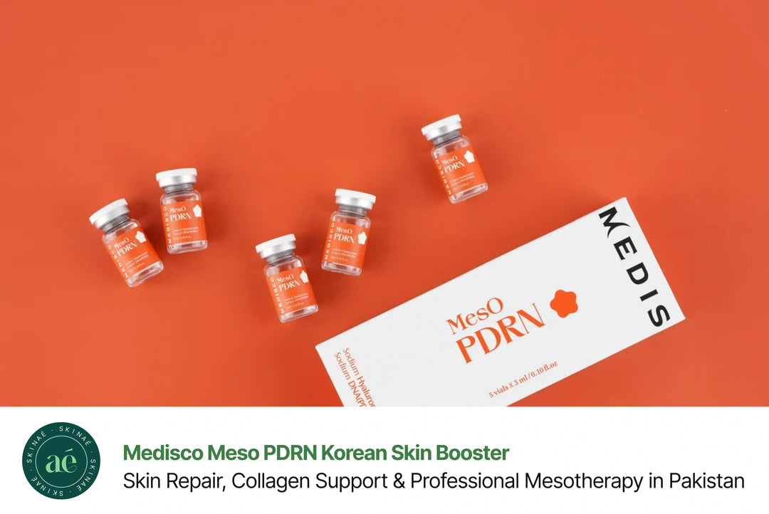 Medisco Meso PDRN 3ml Korean PDRN Skin Booster for Microneedling and Mesotherapy available at Skinae.pk Pakistan