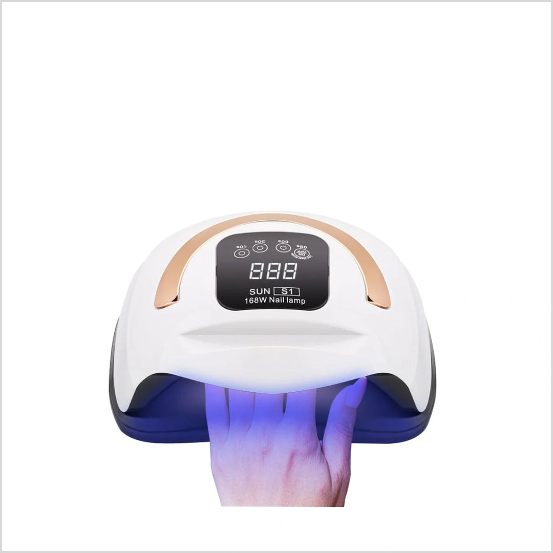 168W 2 in 1 LED UV Nail Lamp with Smart Sensor and Timer – Skinae