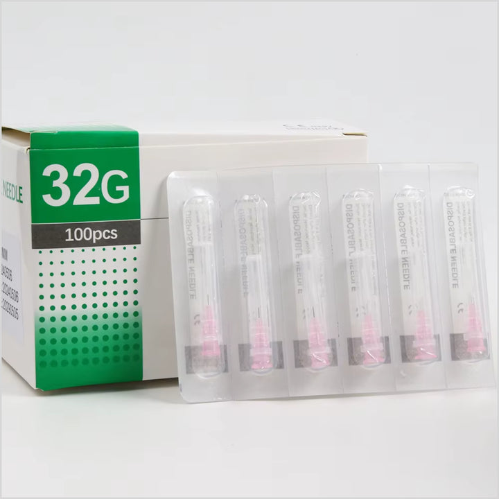Meso needles 30g - 4mm - 100 pcs - Skinae.pk