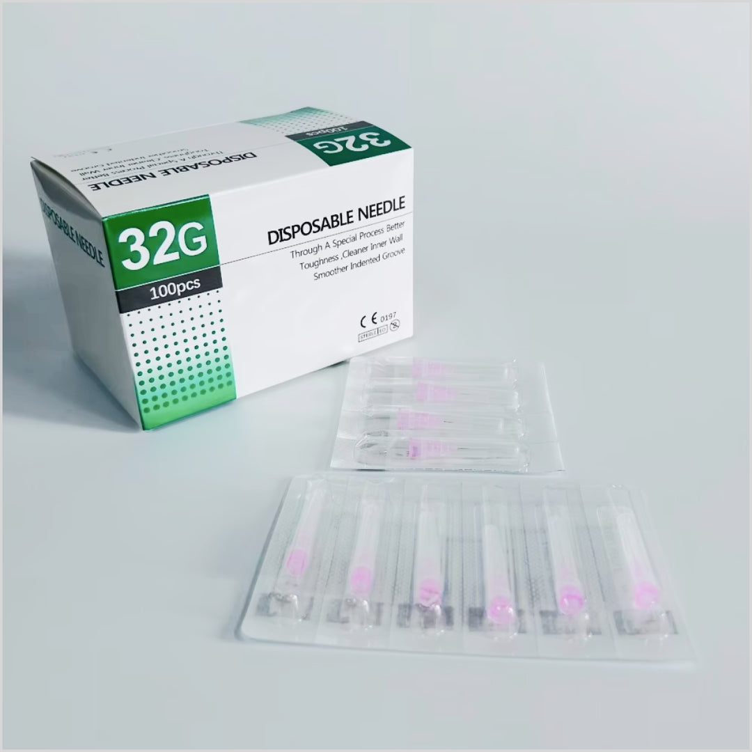 Mesotherapy Needles – 30G x 4mm - 32G x 4mm