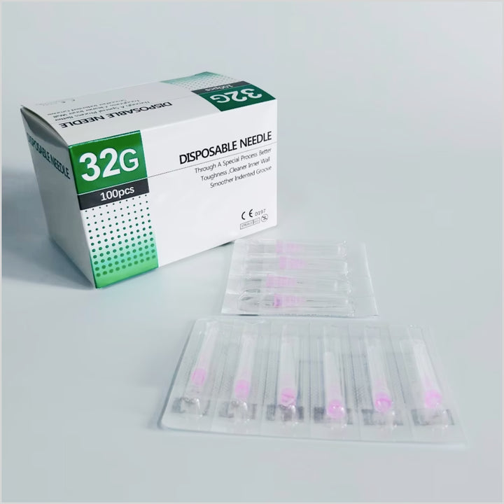 Mesotherapy Needles – 30G x 4mm - 32G x 4mm
