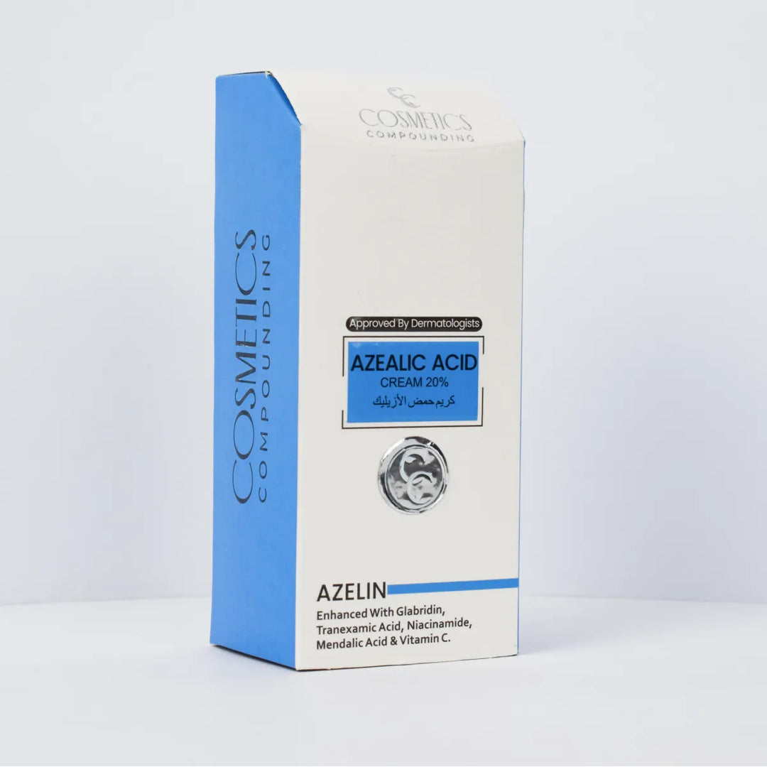 Azealic Acid Cream 20% - Best Acne Cream in Pakistan - Side view​ - Skinae