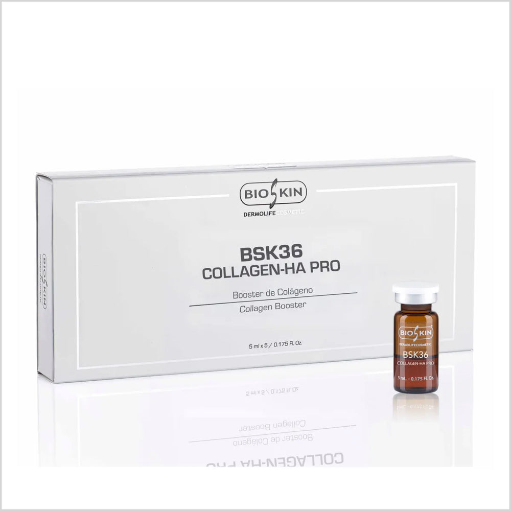 BSK36 COLLAGEN-HA PRO solution with Succinic Acid, Marine Collagen, and Hyaluronic Acid – anti-aging and skin hydration treatment - Skinae.pk
