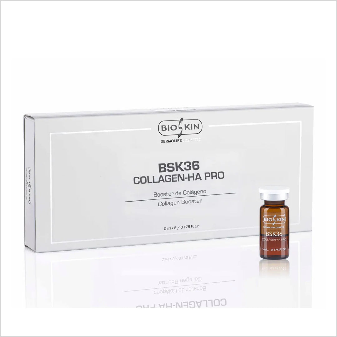 BSK36 COLLAGEN-HA PRO solution with Succinic Acid, Marine Collagen, and Hyaluronic Acid – anti-aging and skin hydration treatment - Skinae.pk