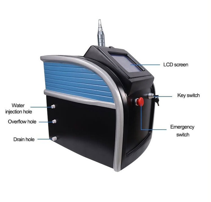 Professional Q-Switched Carbon Laser Peel Machine with 3 probes - Skinae
