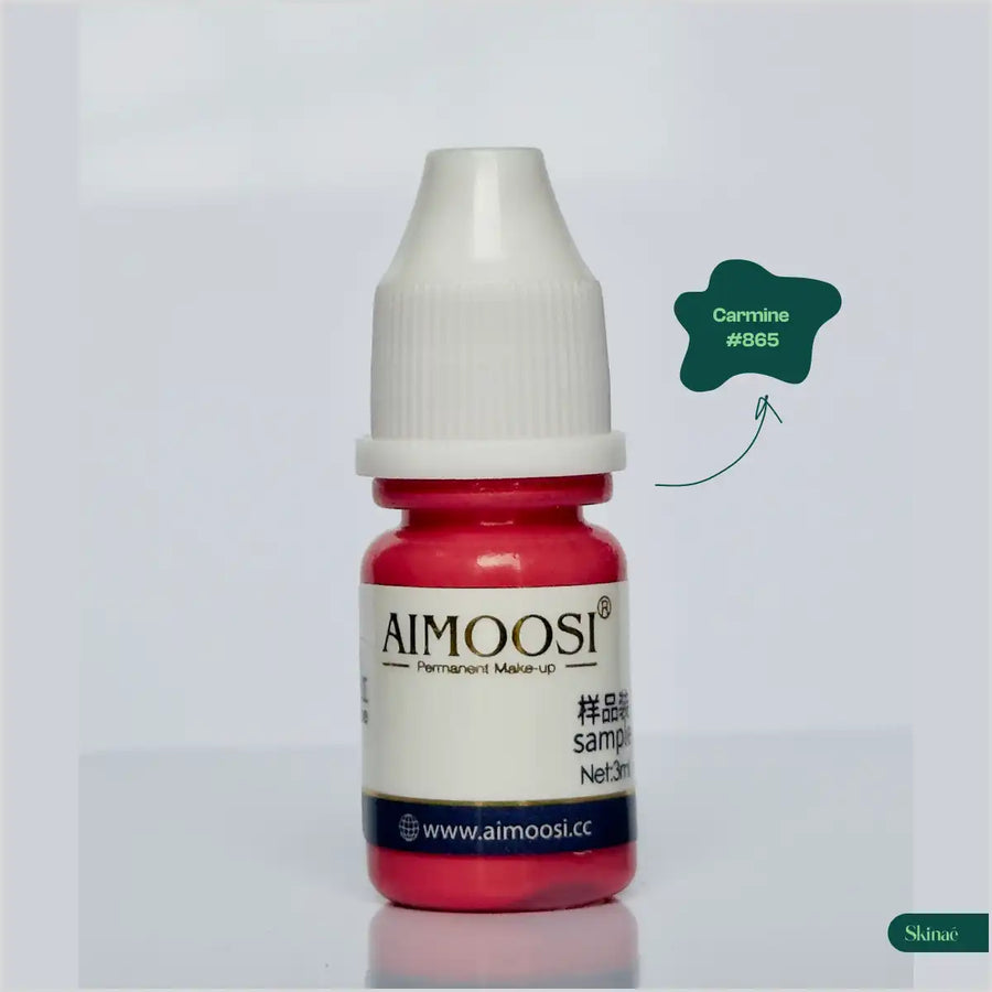 Aimoosi Carmine Pigment - Microblade Tattoo Ink For Permanent Makeup - Skinae