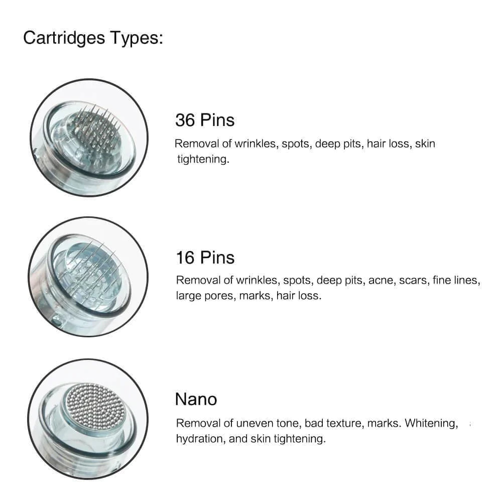 Dr. Pen M8 Needles - Dr. Pen M8 Cartridges - Dr Pen Needles - Skinae