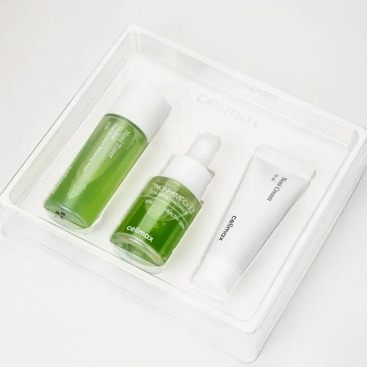 celimax - The Real Noni Starter Kit Toner, Ampule, Cream - Skinae
