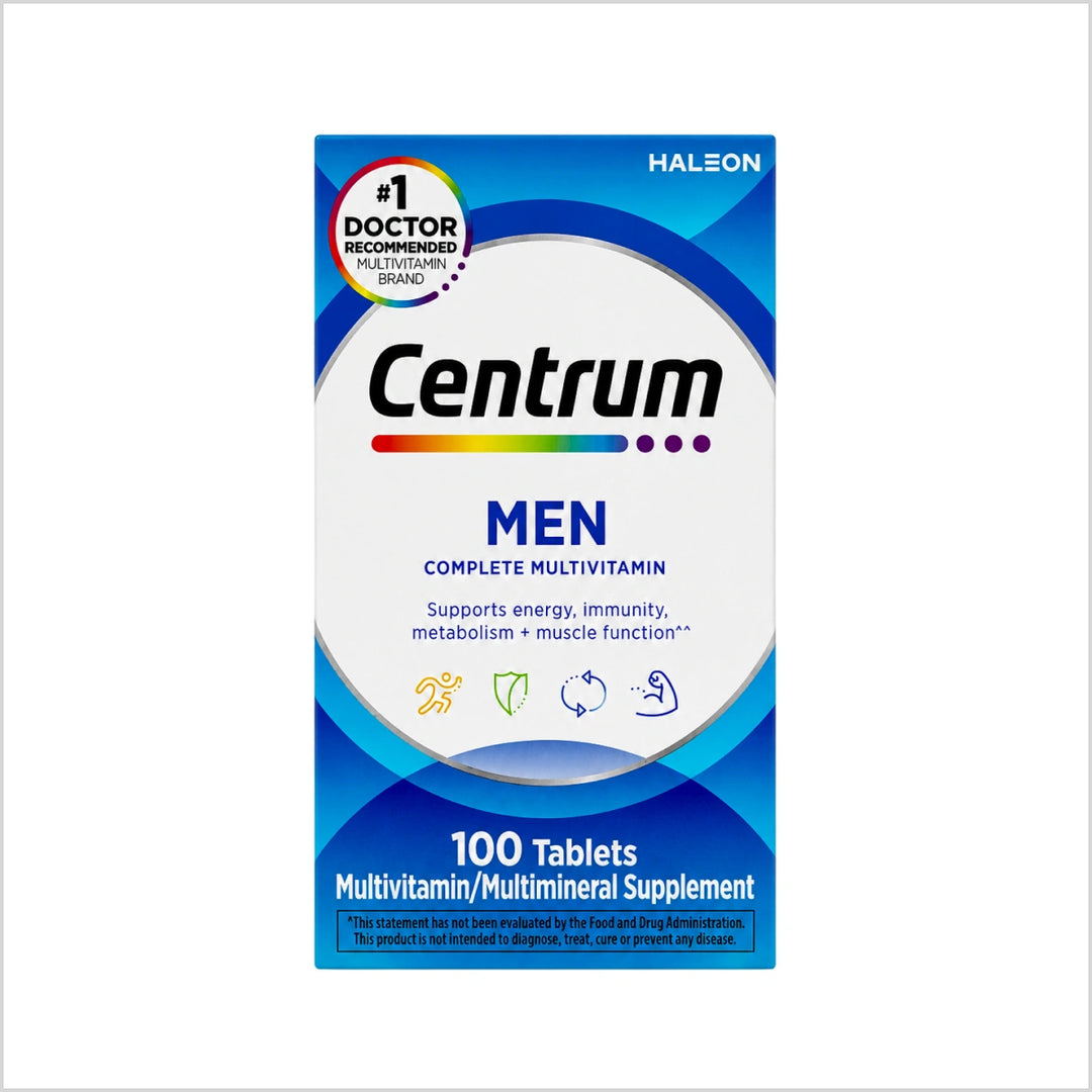 Centrum Men Multivitamin - 100 Tablets - USA Imported