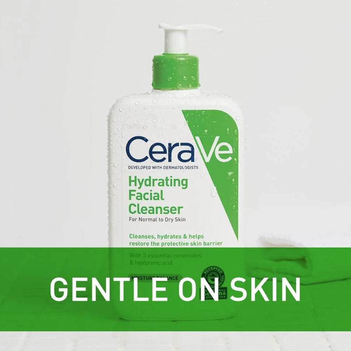 CeraVe Hydrating Facial Cleanser 237ml - Made in USA CeraVe
