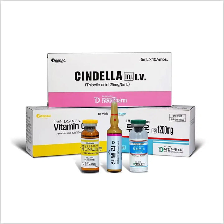 Cindella Korean Skin Whitening Injection - Ascorbic Acid & Vitamin C