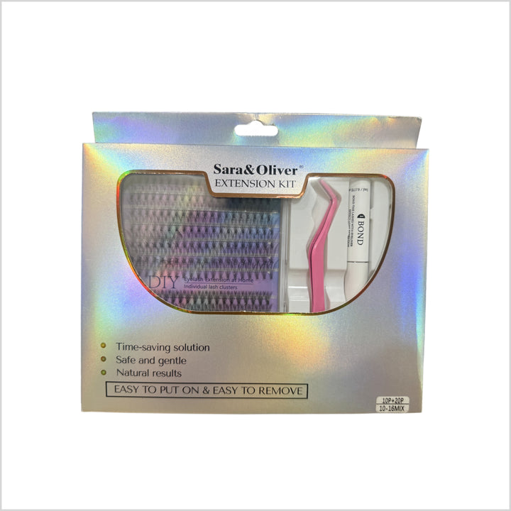 DIY Lash Kit with Sealer Bonder and Remover - Eyelash Extensions Kit Skinae