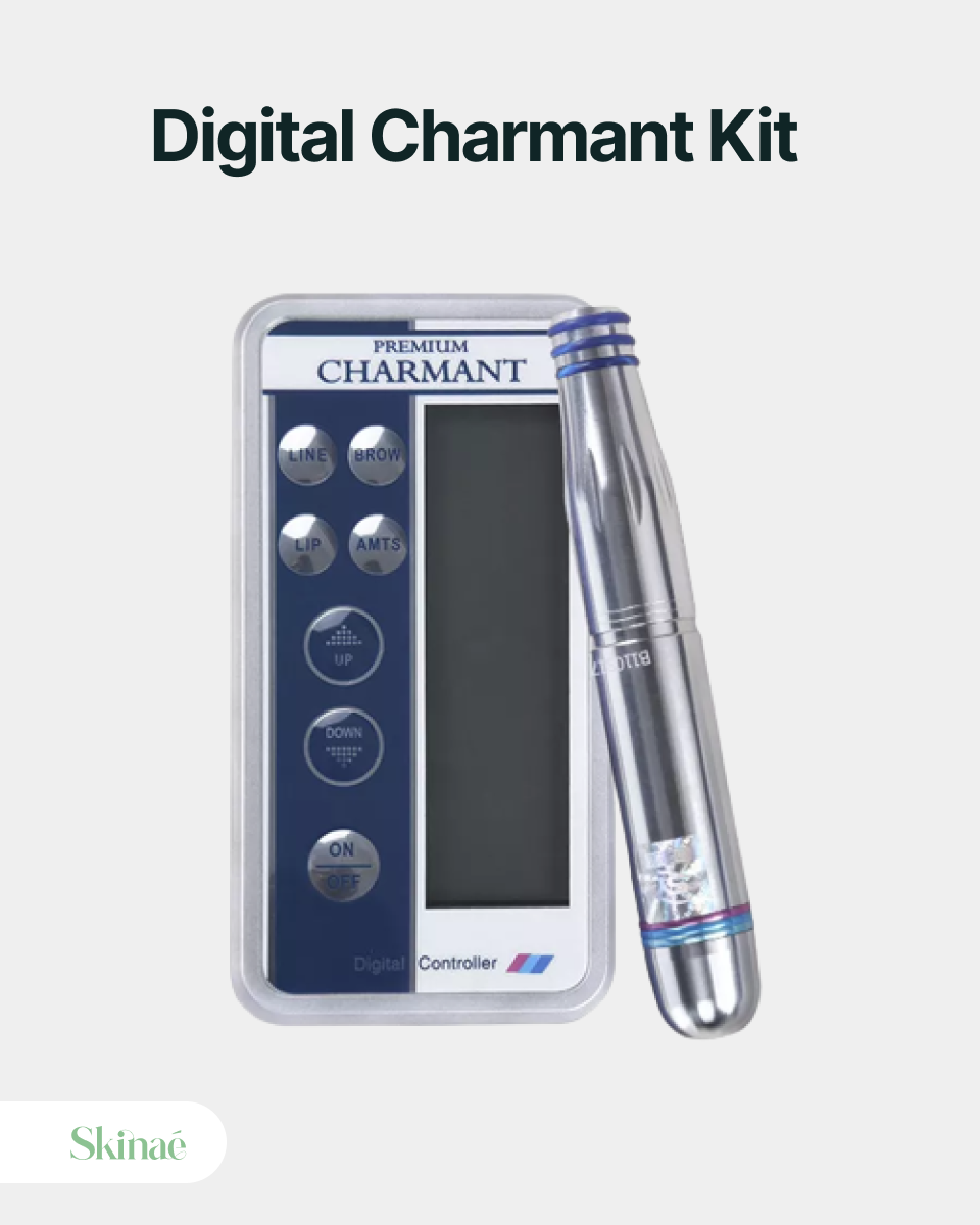 Permanent Makeup Machine - Premium Charmant Digital Pen - Skinae