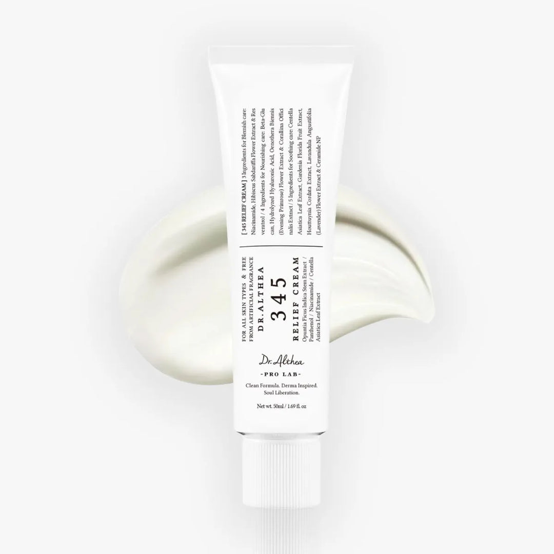 Dr Althea 345 Relief Cream 50ml calming moisturizer for sensitive skin - Made in Korea – Skinae
