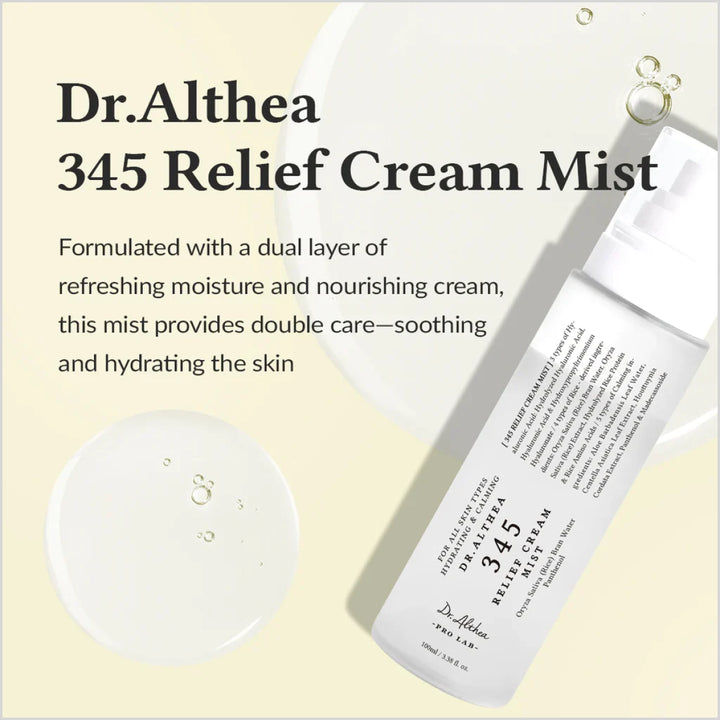 Althea 345 Relief Cream Mist Pakistan - Skinae