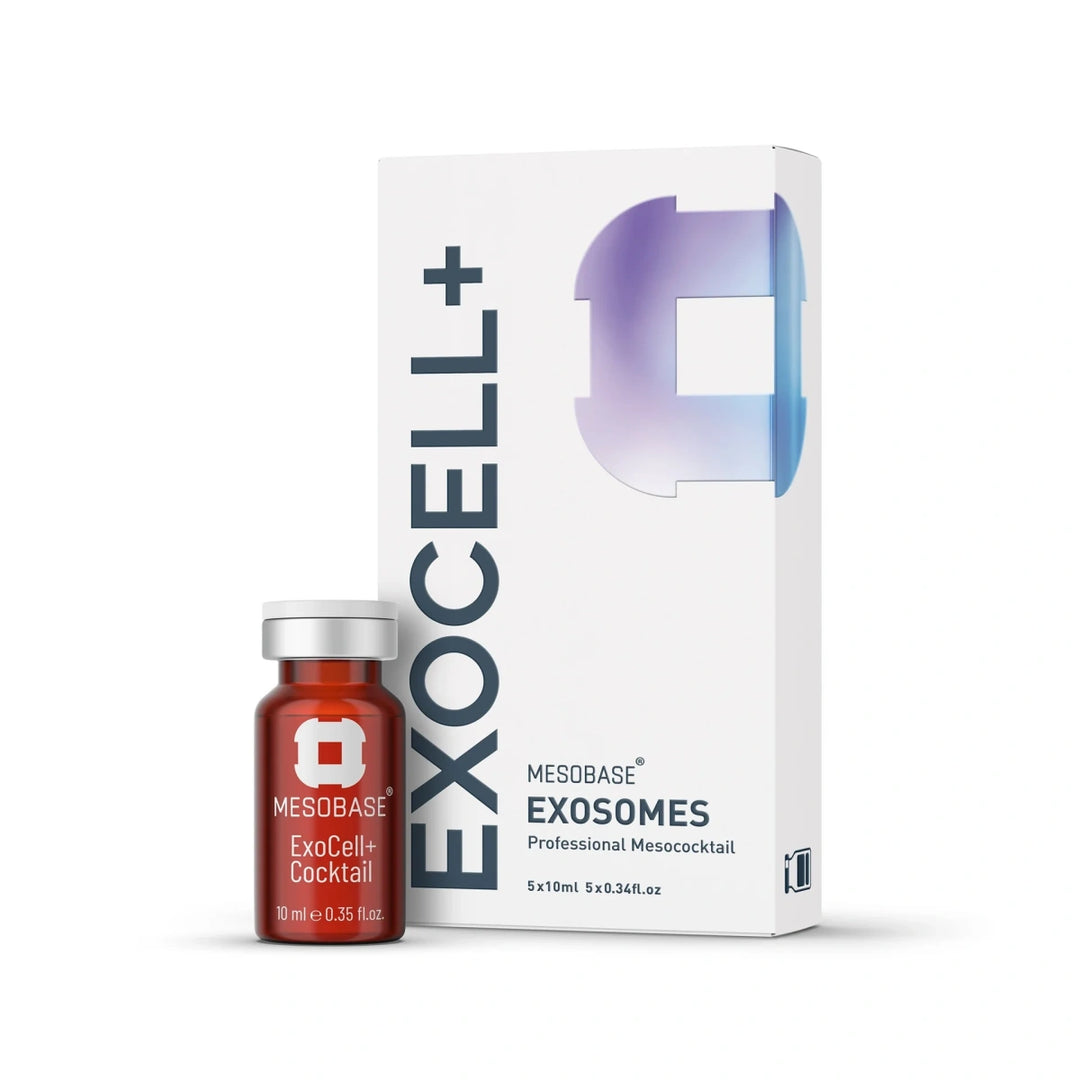 ExoCell+ Cocktail biorevitalizing exosome serum for skin 5 vials box in Pakistan - Skinae