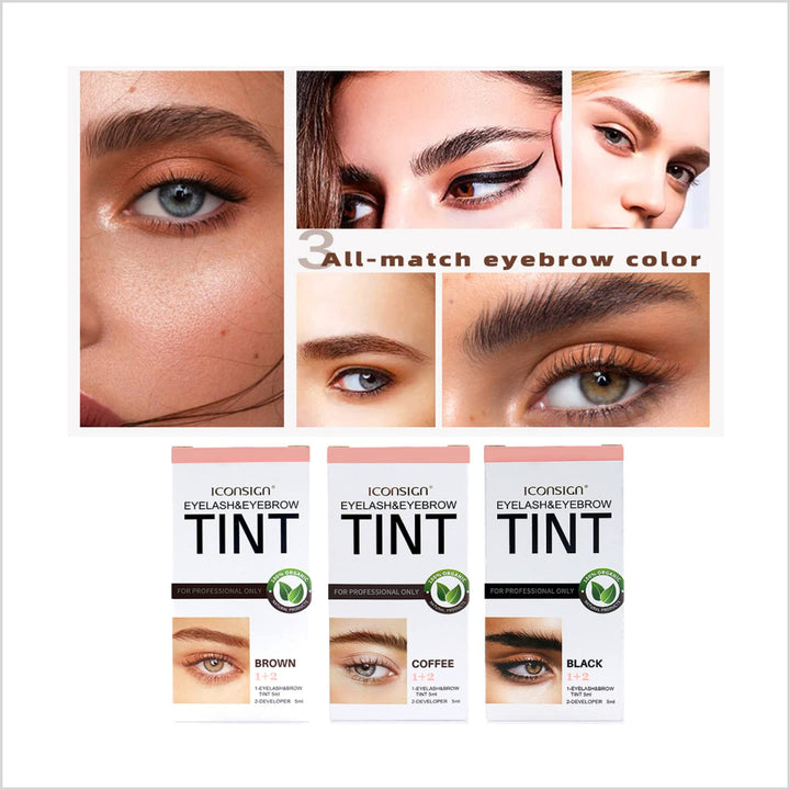 Eyebrow Tint Color – ICONSIGN Lash & Brow Tint Kit - Skinae
