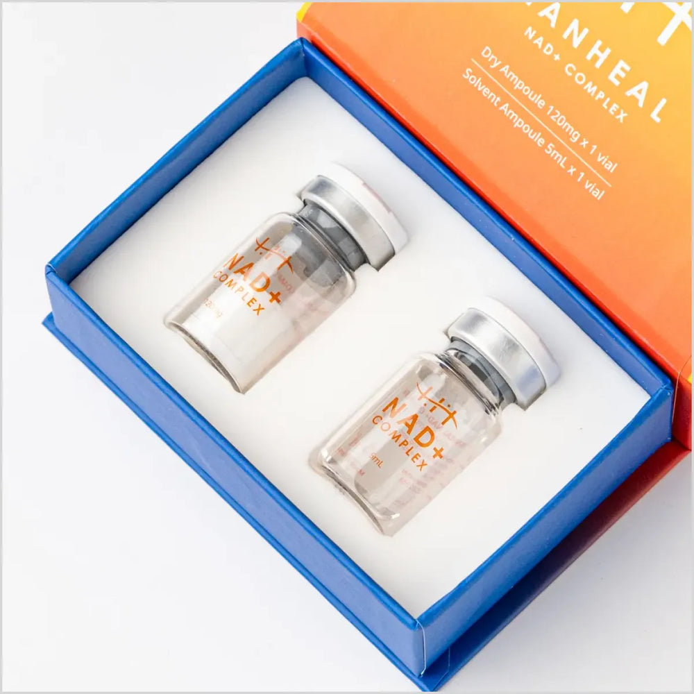 Open Box of Hanheal NAD+ Complex Skin Booster at Skinae.pk