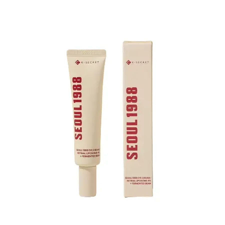 K-Secret Seoul 1988 Eye Cream with Retinal Liposome for dark circles - Made in Korea - Skinae