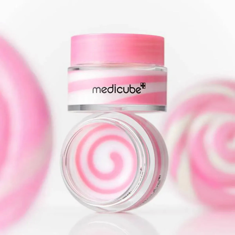 Medicube PDRN Lip Sleeping Mask berry overnight lip care – Made in Korea - Skinae