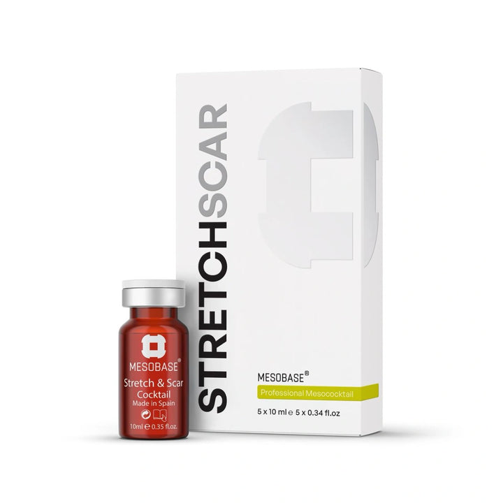 Stretch & Scar 10ml MESOBASE injection for stretch marks in Pakistan - Skinae