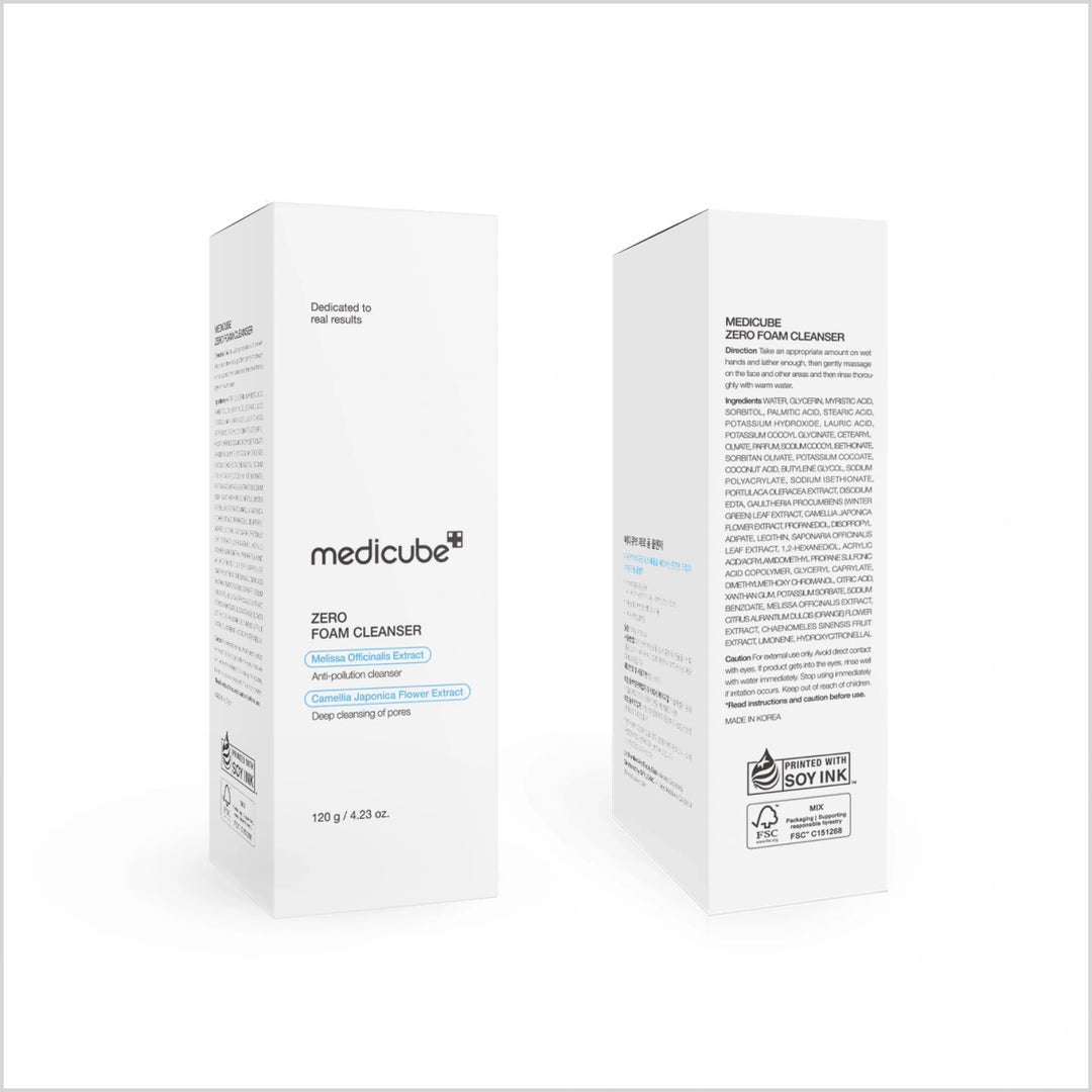 Medicube Zero Foam Cleanser for deep pore cleansing - Skinae