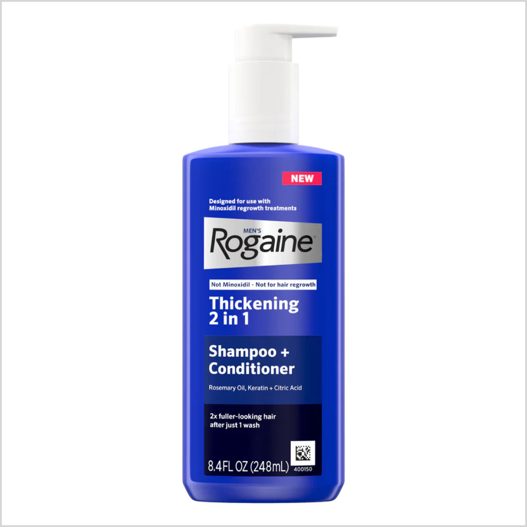 ROGAINE® Hair Thickening 2 in 1 Shampoo + Conditioner bottle Pakistan - Skinae.pk