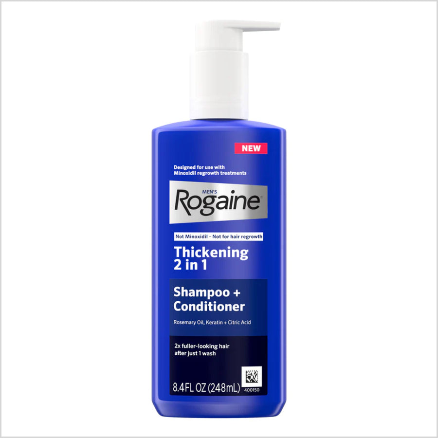 ROGAINE® Hair Thickening 2 in 1 Shampoo + Conditioner bottle Pakistan - Skinae.pk
