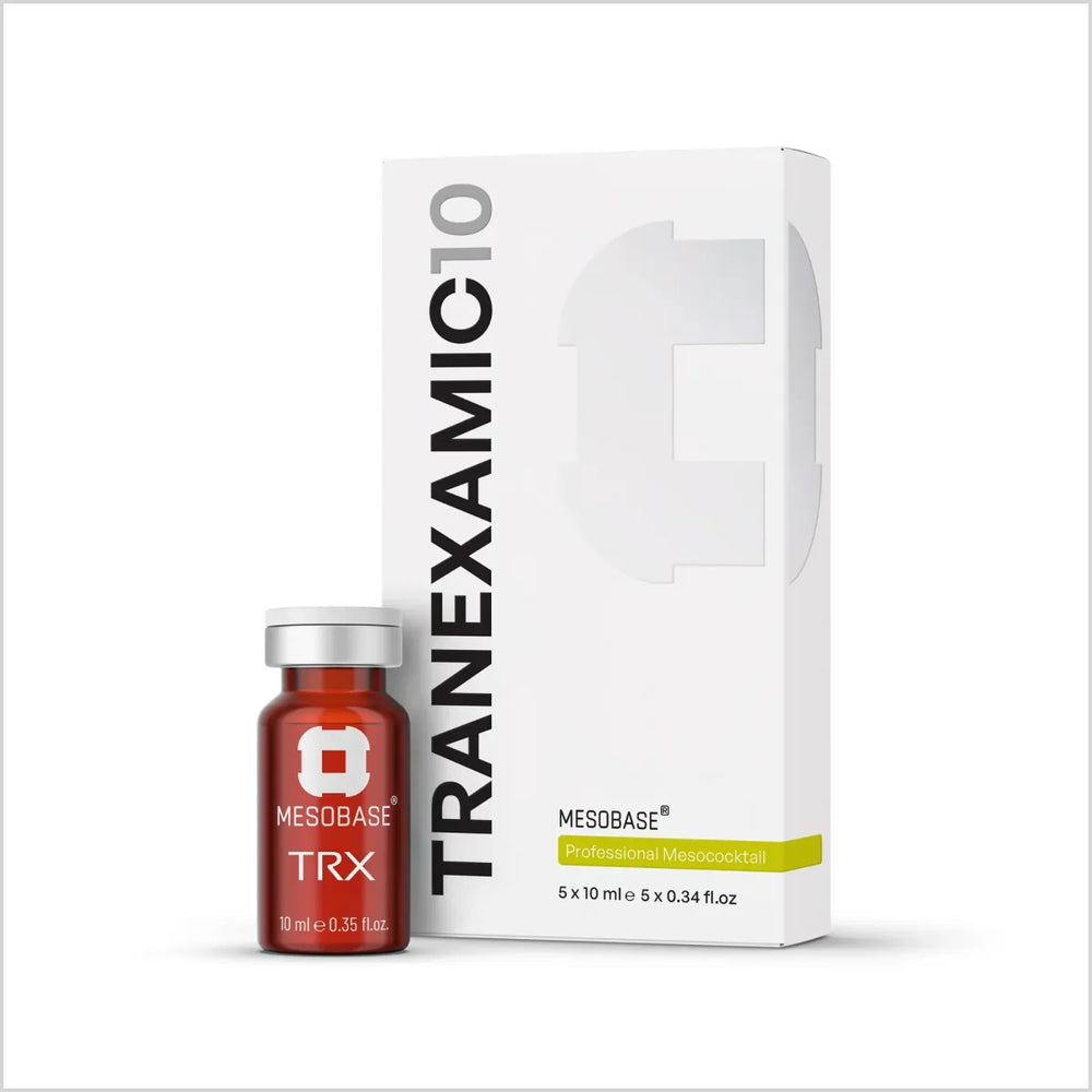  MESOBASE TRX 10% Tranexamic Acid For Melasma 5 vials box - Made in Spain - Skinae.pk