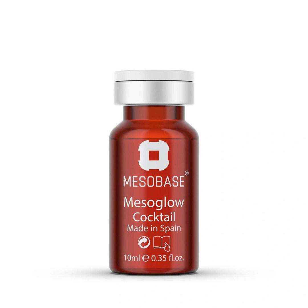Mesobase Mesoglow 10ml Single vial Skin Brightening and Hydrating Meso Cocktail in Pakistan - Skinae