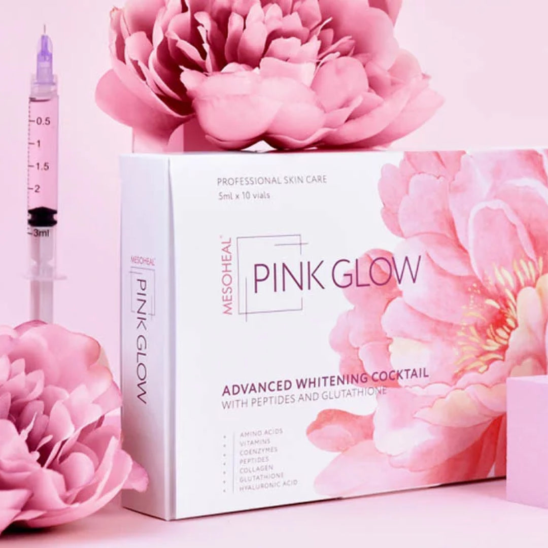 Mesoheal Pink Glow Injection for Facial Wrinkles & Hyperpigmentation – Skinae