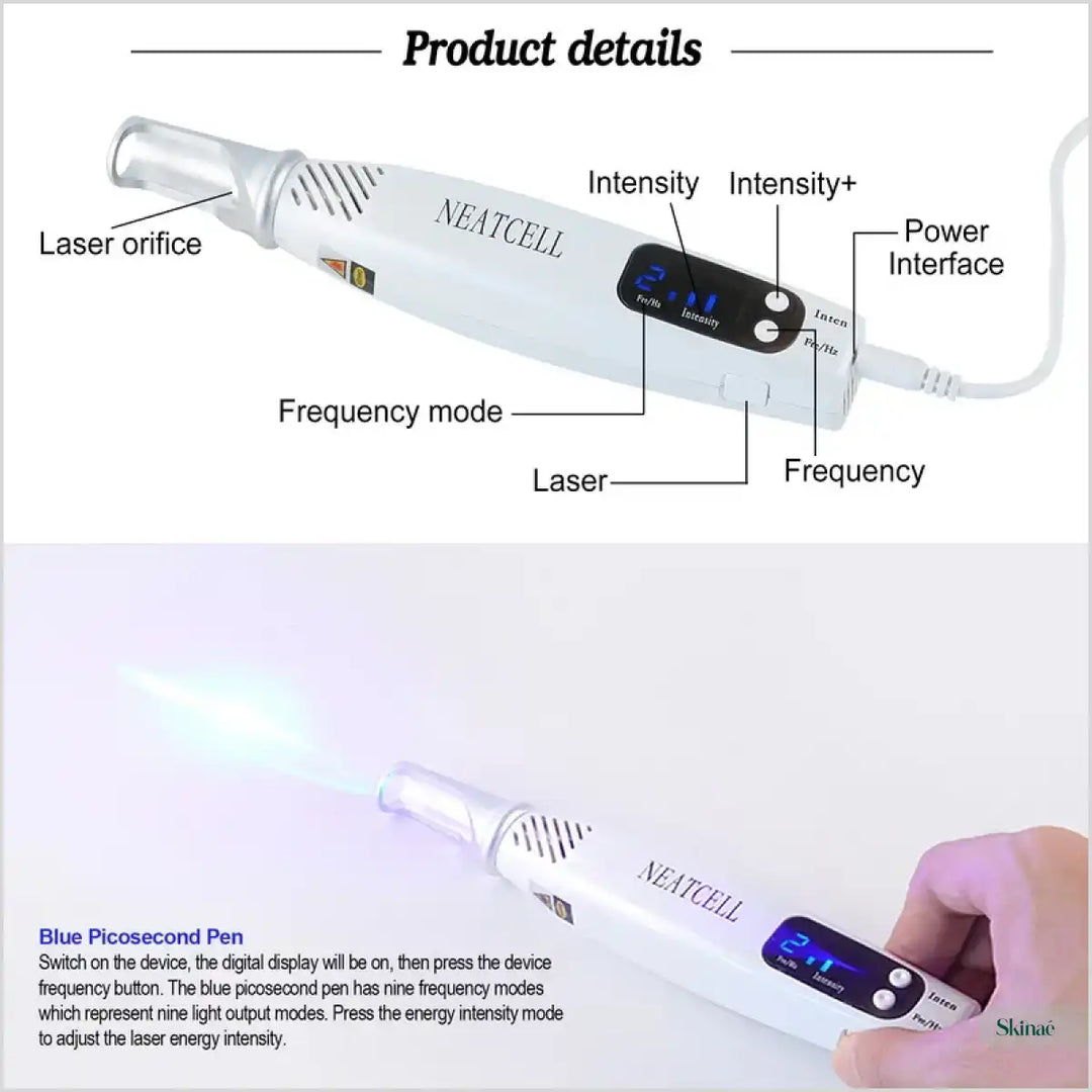 Neatcell Picosecond Laser Pen - Neatcell Tattoo Removal Pen - Skinae