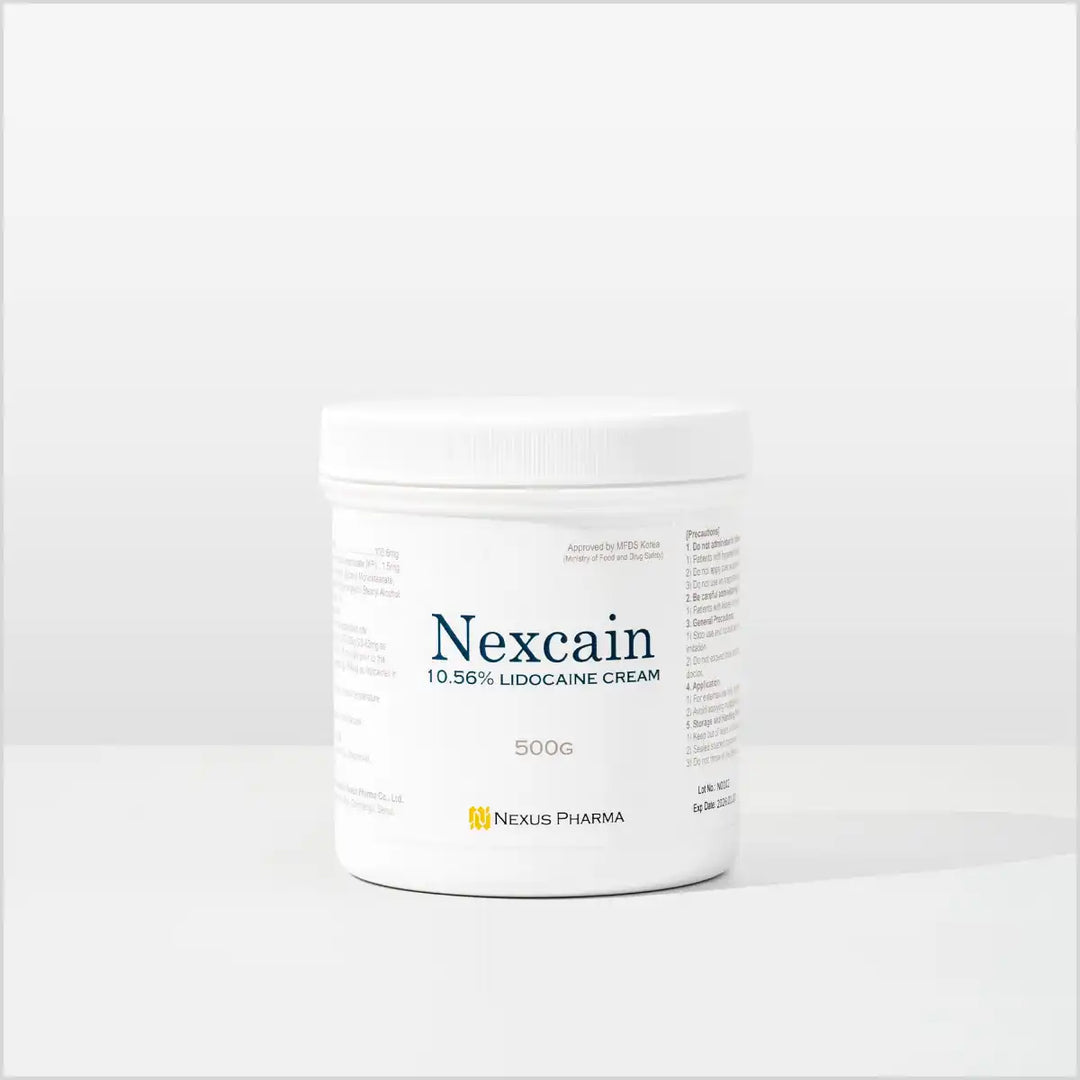 Nexcain Lidocaine Cream Numbing Jar - Made in Korea