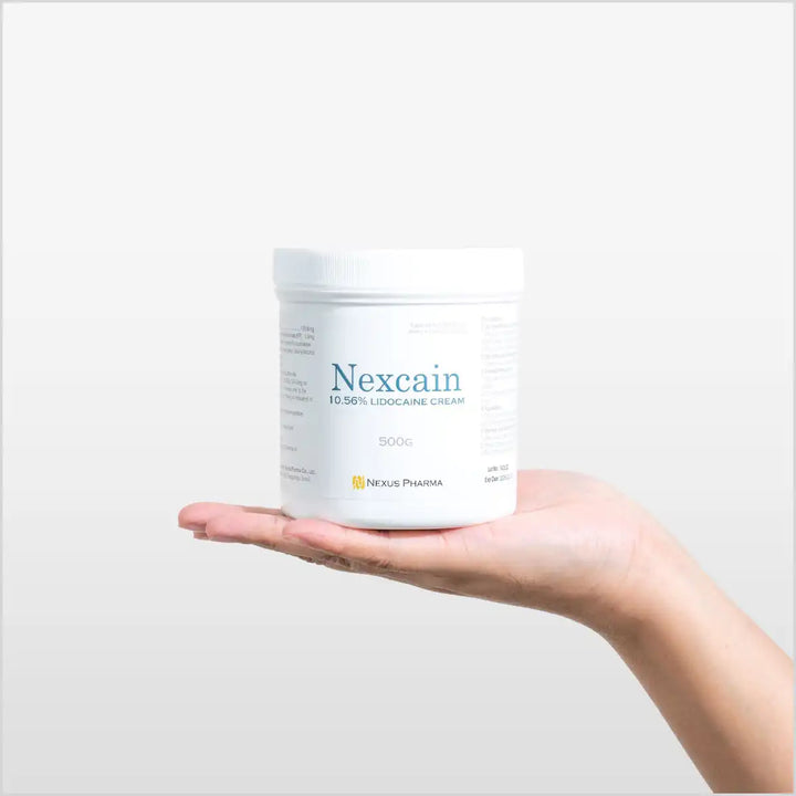 Nexcain Lidocaine Cream Numbing Jar - Made in Korea