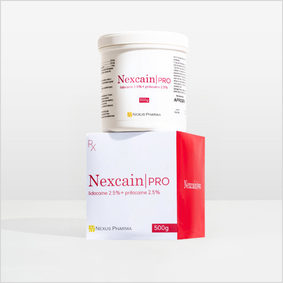Lidocaine Prilocaine Nexcain Pro numbing cream for skin procedures – Skinae