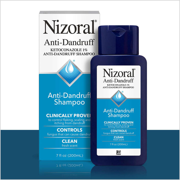 Nizoral Anti-Dandruff Shampoo 1% Ketoconazole 7 Fl Oz bottle – Skinae
