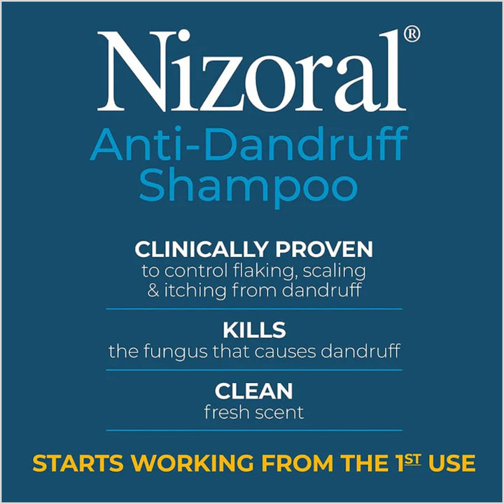 Nizoral Anti-Dandruff Shampoo 1% Ketoconazole – Skinae