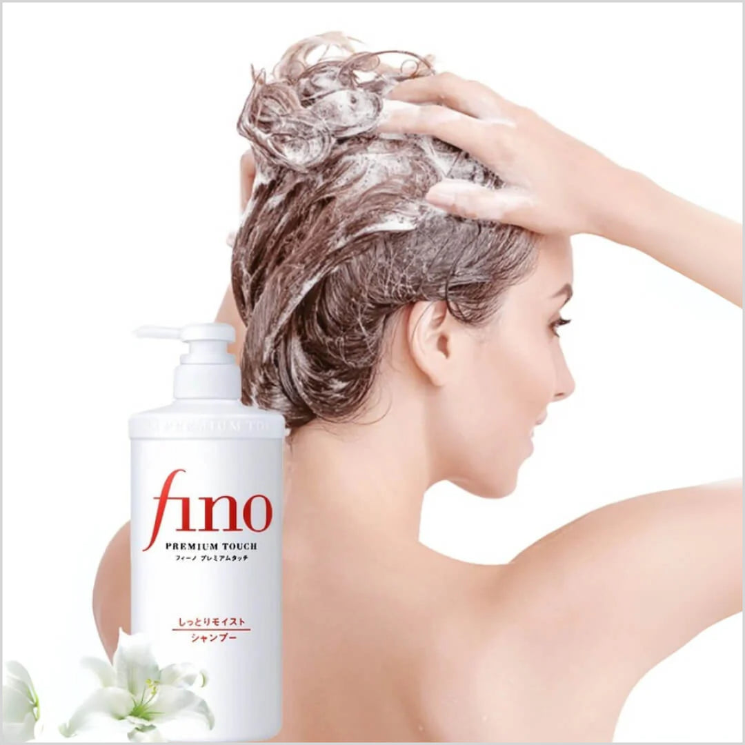Shiseido Fitit Fino Premium Touch Moist Shampoo available at Skinae
