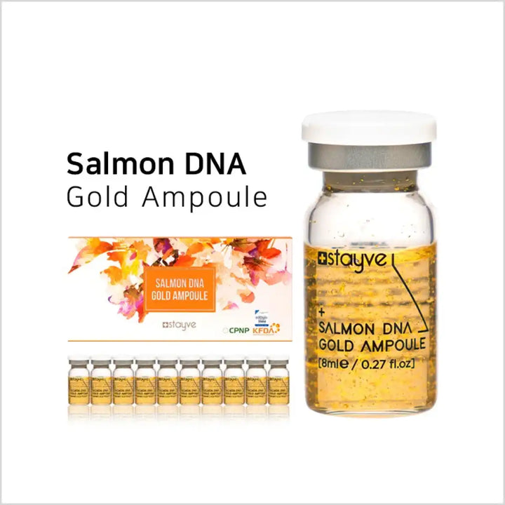 Original Stayve Booster Serum – Salmon DNA Gold Ampoule - Skinae