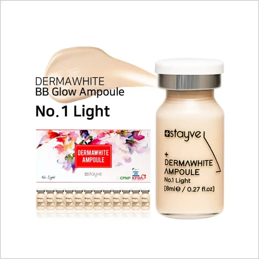 Original Stayve BB Glow Foundation Dermawhite Ampoule No. 1 Light - 8ml