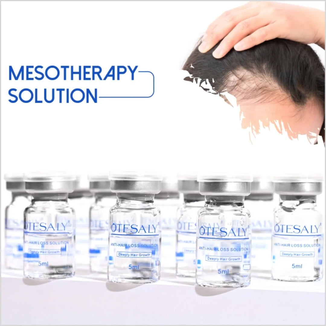 OTESALY Anti-hair Loss Solution - Mesotherapy for Hair Vials front view - Skinae