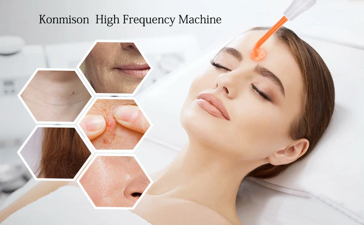 High-Frequency Electrode Wand - High-Frequency Facial Wand - Skinae